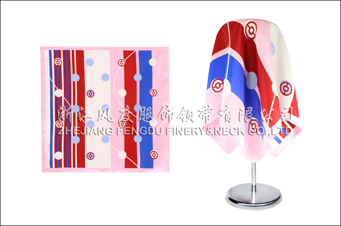 中國(guó)銀行 真絲中方巾 規(guī)格：60x60