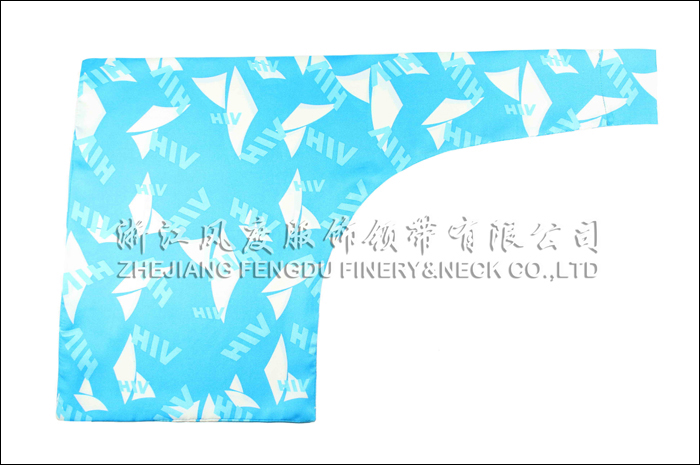 蕭山機場 雙層刀型絲巾