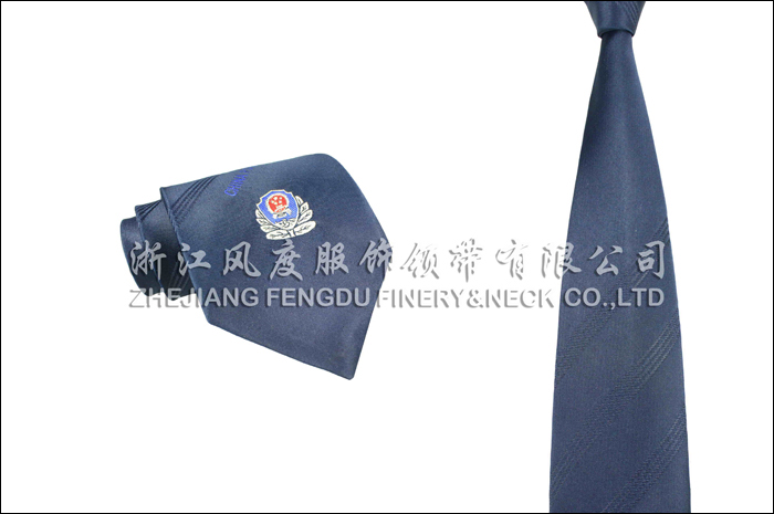 中國(guó)公安 色織滌絲領(lǐng)帶