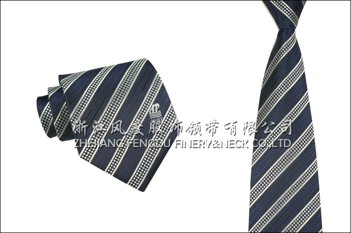 廣州無線電 色織真絲領(lǐng)帶