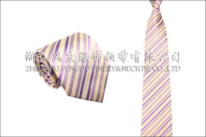 中國(guó)海外物業(yè)管理 色織滌絲領(lǐng)帶