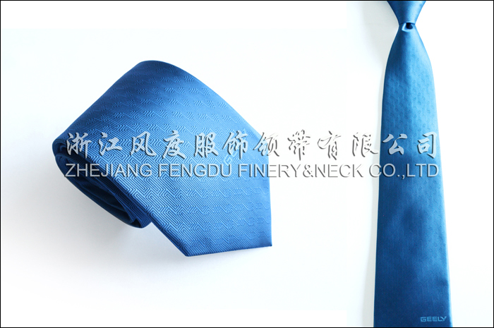 吉利汽車(chē) 色織滌絲領(lǐng)帶