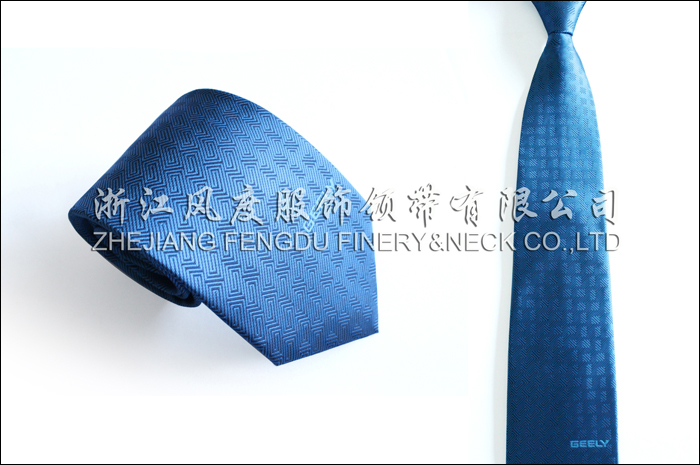 吉利汽車(chē) 色織滌絲領(lǐng)帶