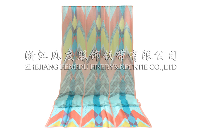 喬其紗大長巾