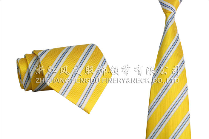 色織滌絲領帶